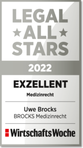 WiWo LegalAllstars Exzellent 2022 Uwe Brocks